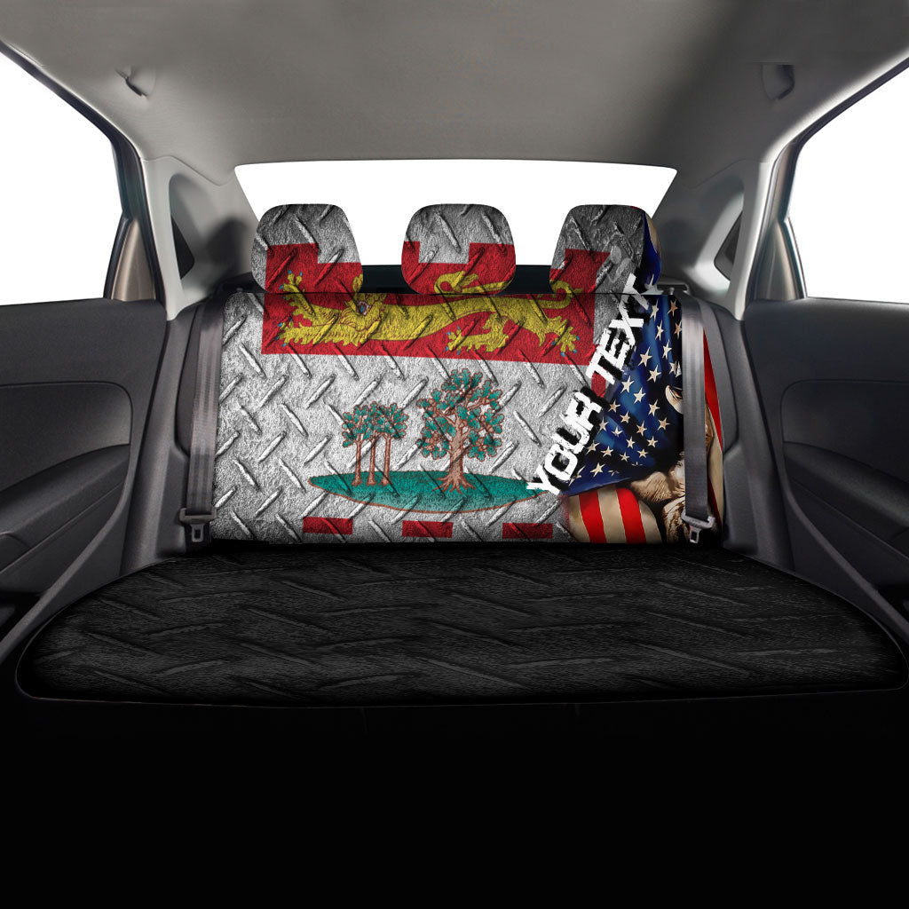 Canada Flag Of Prince Edward Island Car Seat Covers America Is A Part My Soul Custom