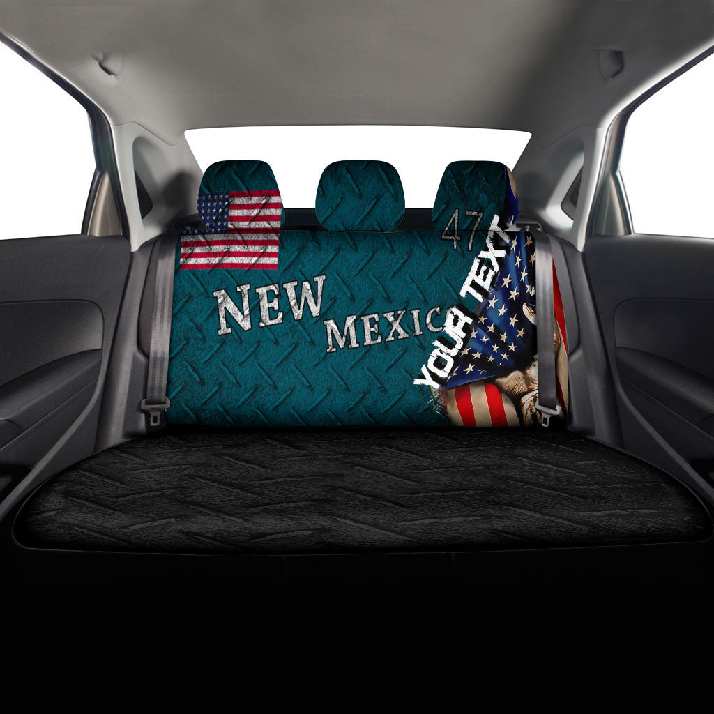 America Flag Of New Mexico 1912 1925 Car Seat Covers America Is A Part My Soul Custom