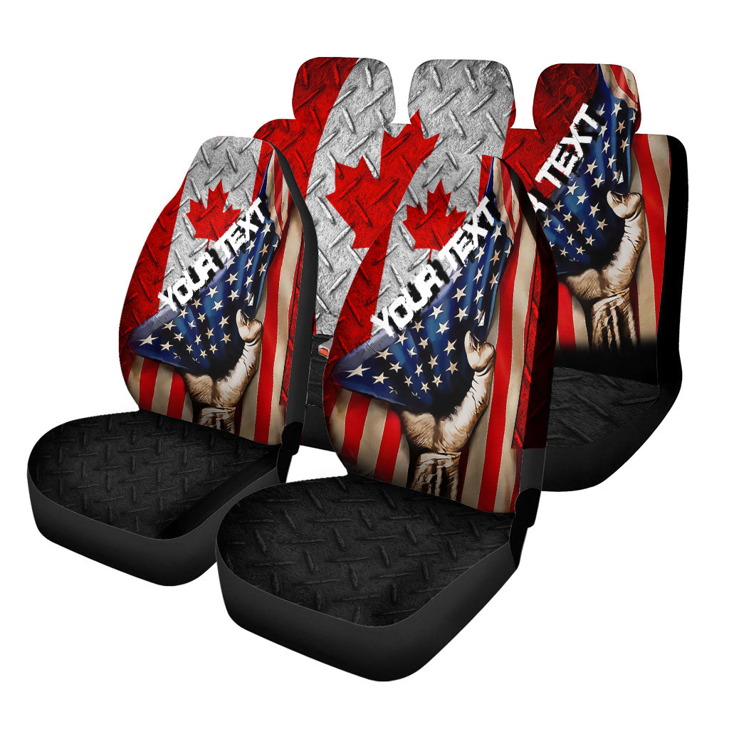 Canada Car Seat Covers America Is A Part My Soul Custom