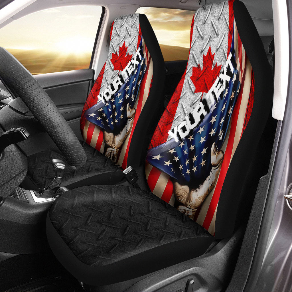 Canada Car Seat Covers America Is A Part My Soul Custom