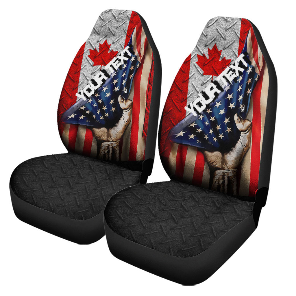 Canada Car Seat Covers America Is A Part My Soul Custom