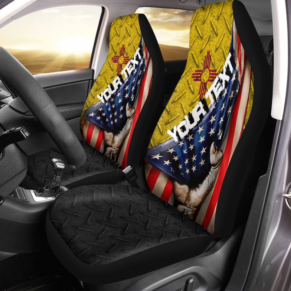 New Mexico Car Seat Covers America Is A Part My Soul Custom