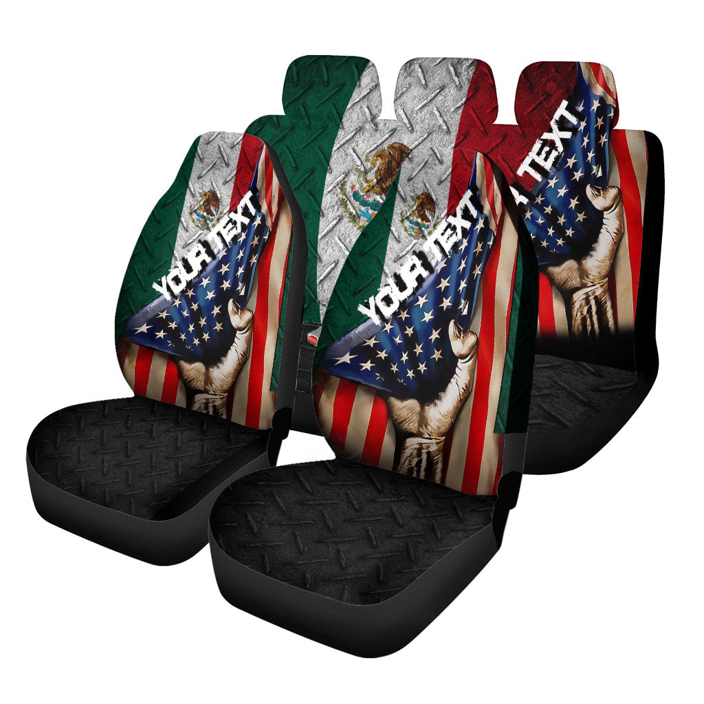 Mexico Car Seat Covers America Is A Part My Soul Custom