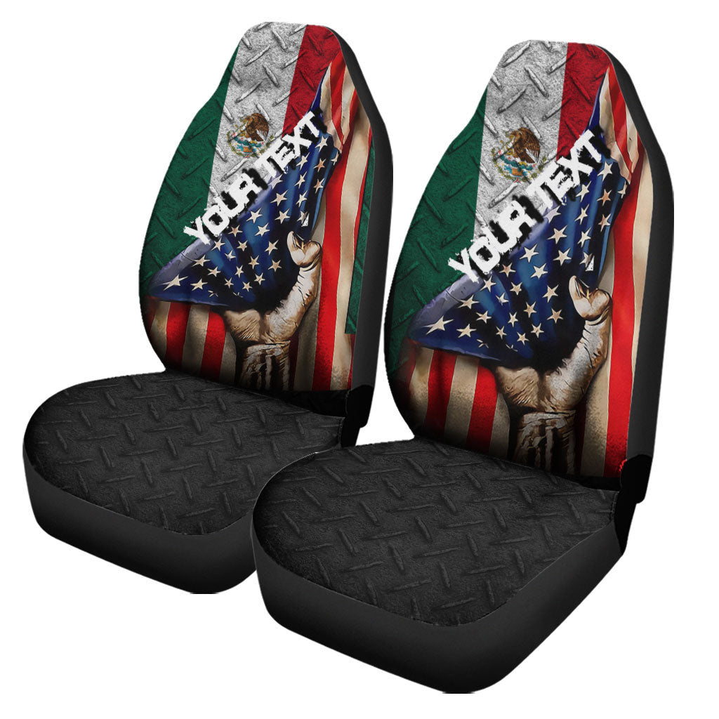 Mexico Car Seat Covers America Is A Part My Soul Custom