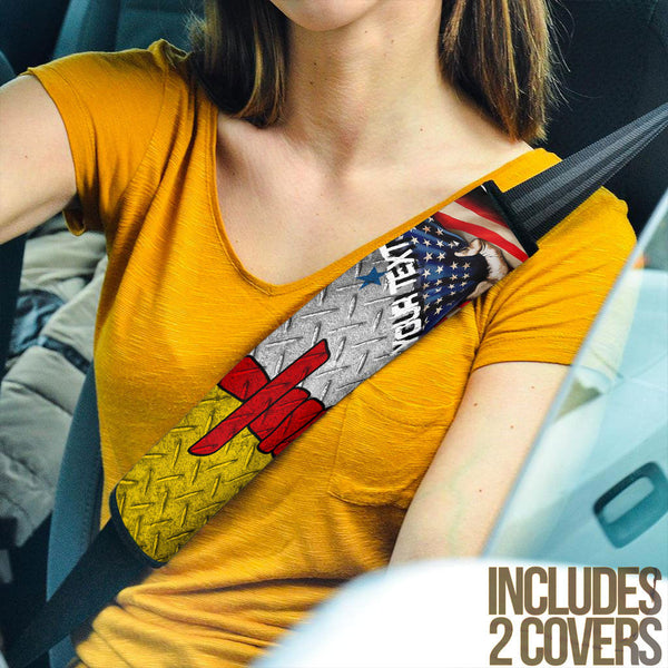 Canada Flag Of Nunavut Car Seat Belt America Is A Part My Soul Custom