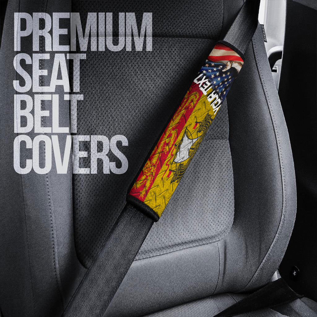 Canada Flag Of New Brunswick Car Seat Belt America Is A Part My Soul Custom