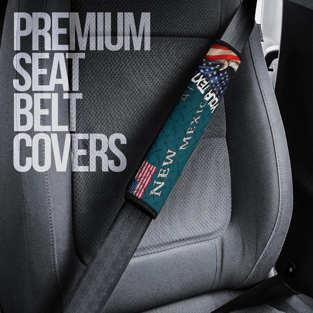 America Flag Of New Mexico 1912 1925 Car Seat Belt America Is A Part My Soul Custom