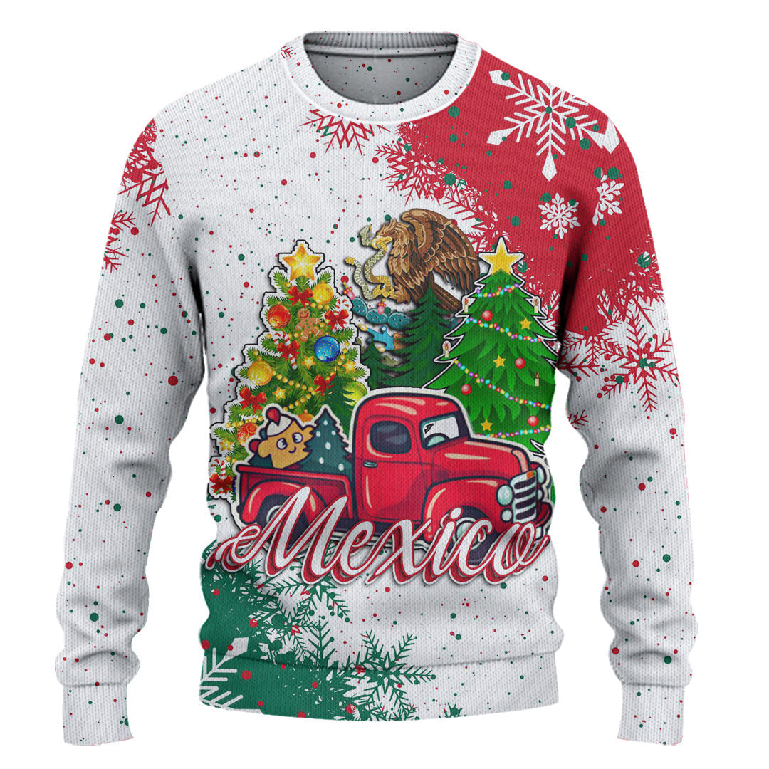 Mexico Christmas Kniited Sweater Christmas