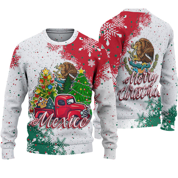 Mexico Christmas Kniited Sweater Christmas