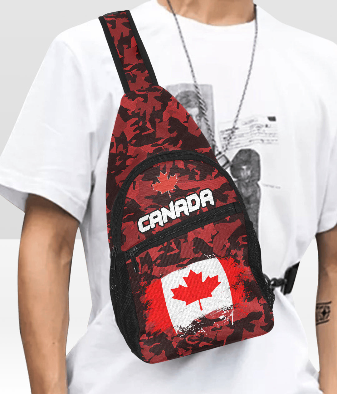 Canada Chest Bag Unique Camouflage