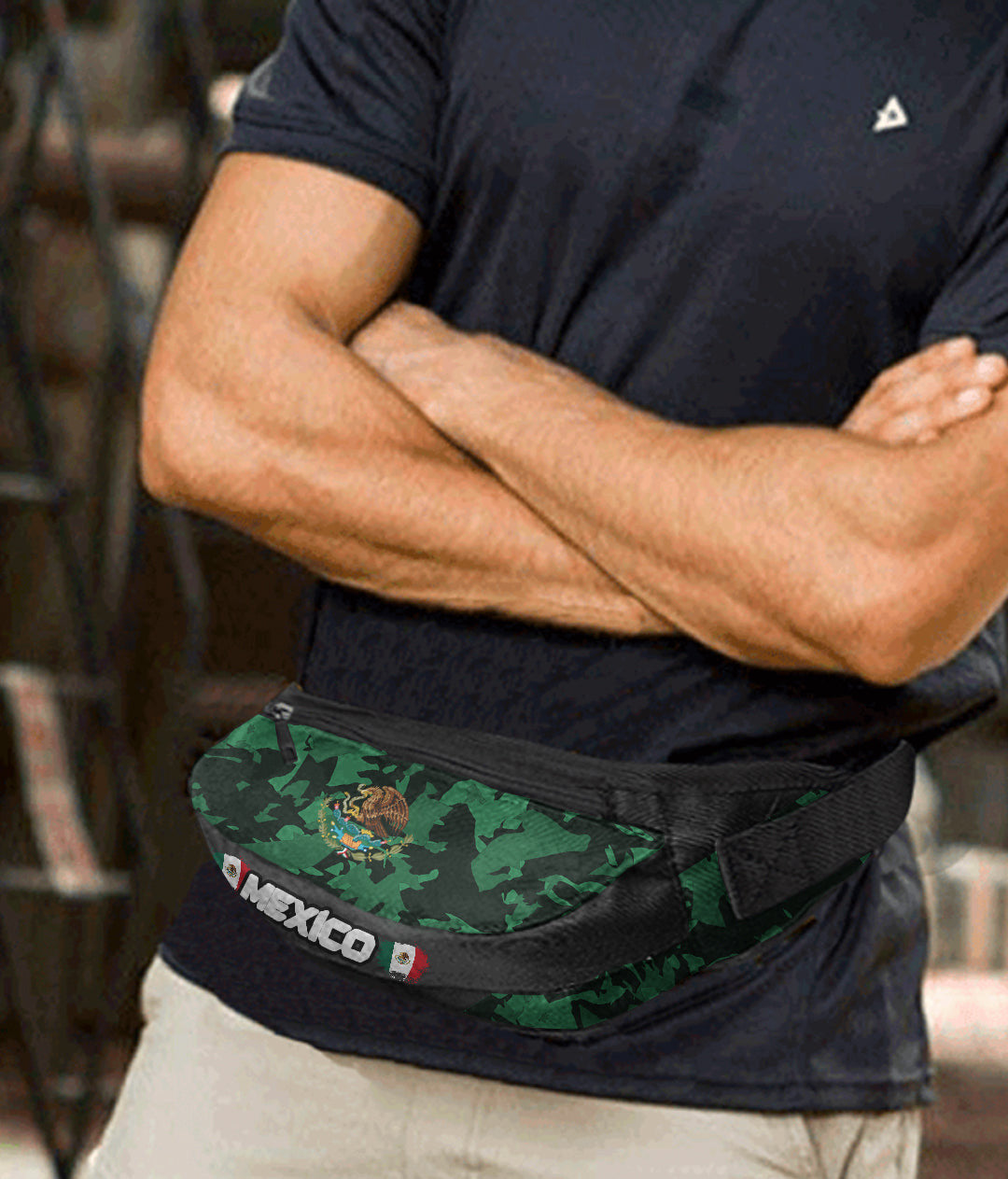 Mexico Fanny Pack Unique Camouflage