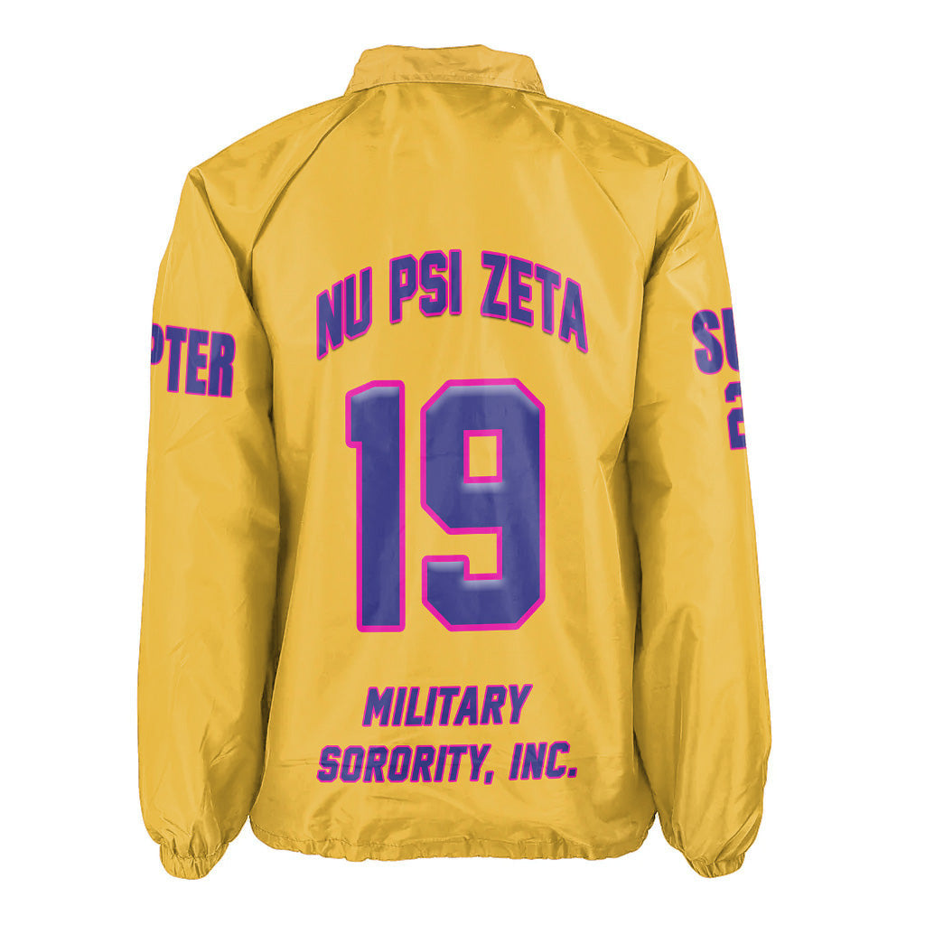 Nu Psi Zeta Crossing Jacket Original Style