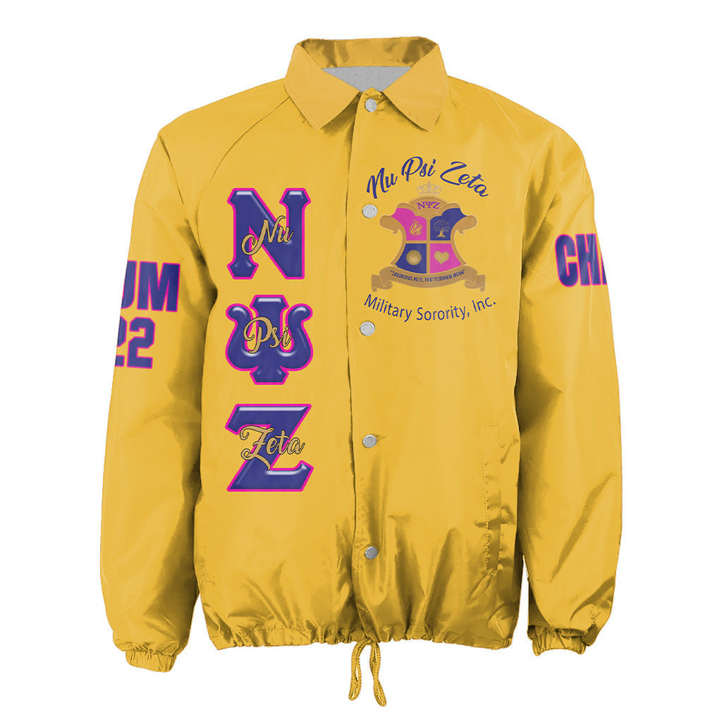 Nu Psi Zeta Crossing Jacket Original Style