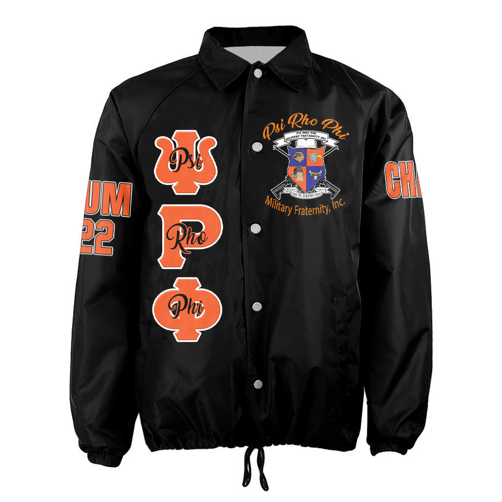 Psi Rho Phi Black Crossing Jacket Original Style