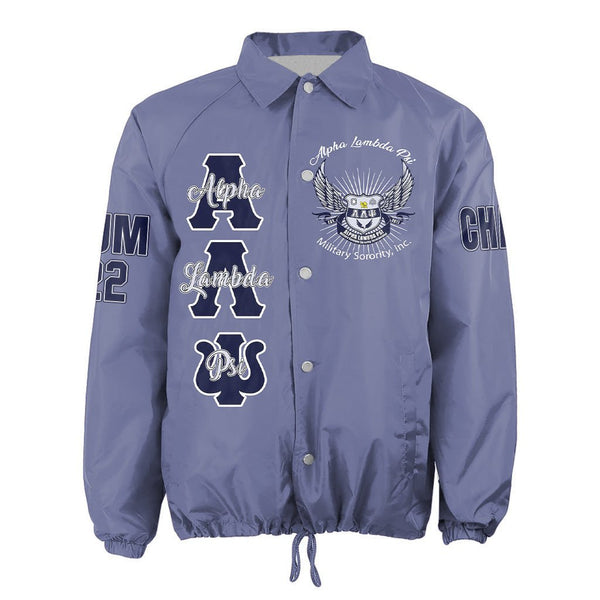 Alpha Lambda Psi Spouses Grey Crossing Jacket Original Style