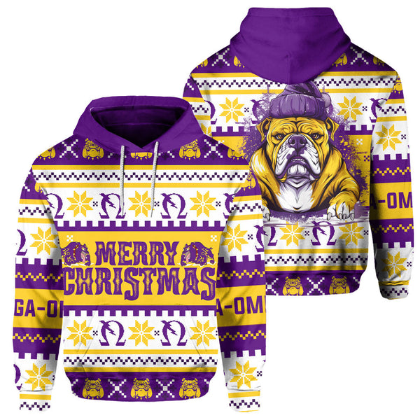 Fraternity Hoodie - OPP Christmas Bulldog Hoodie