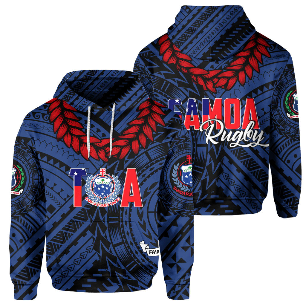 Samoa TOA Rugby Hoodie Ulafala Style