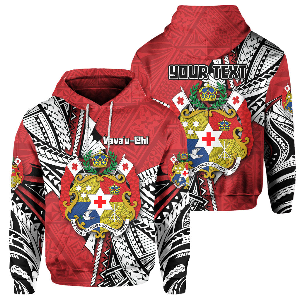 Custom Tonga Vava'u Lahi Coat Of Arms Hoodie