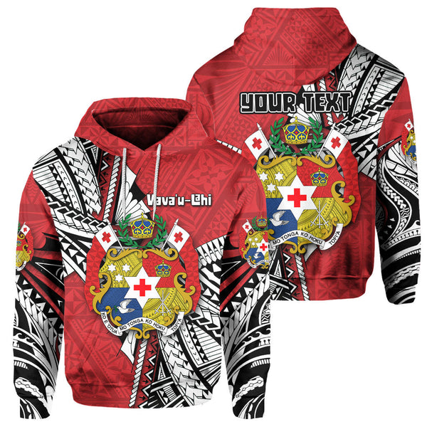 Custom Tonga Vava'u Lahi Coat Of Arms Hoodie