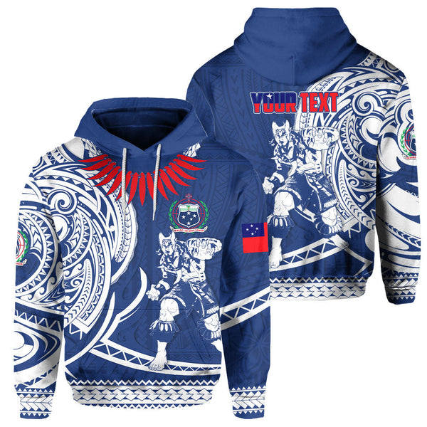 Custom Samoa Hoodie Warrior Ula Nifo Style