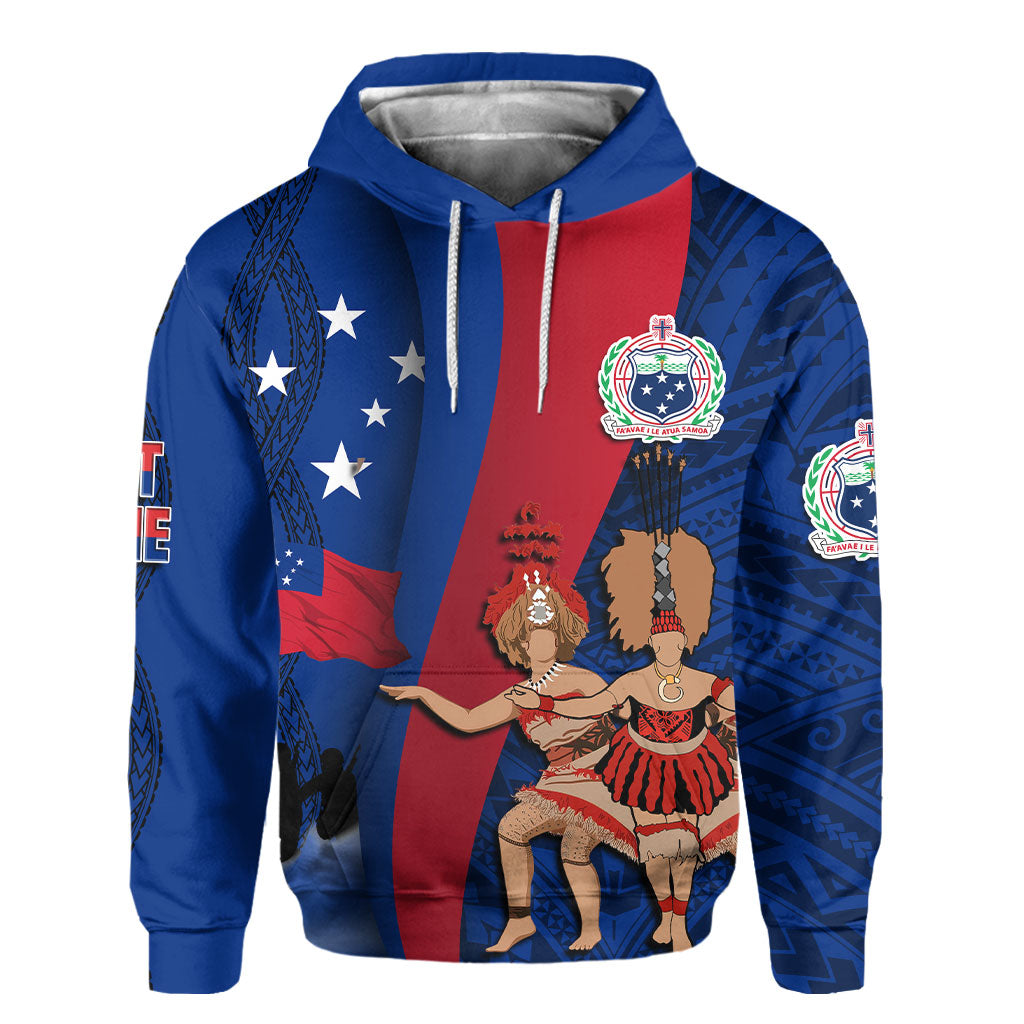 Samoa Independence Day Hoodie Celebrating Dance Style