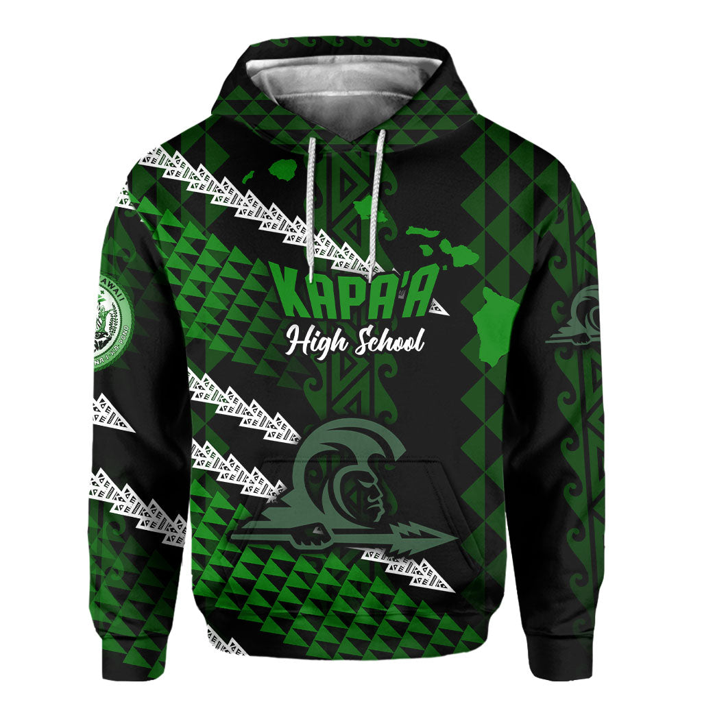 Hawaii Kapaa High School Custom Hoodie Map Style