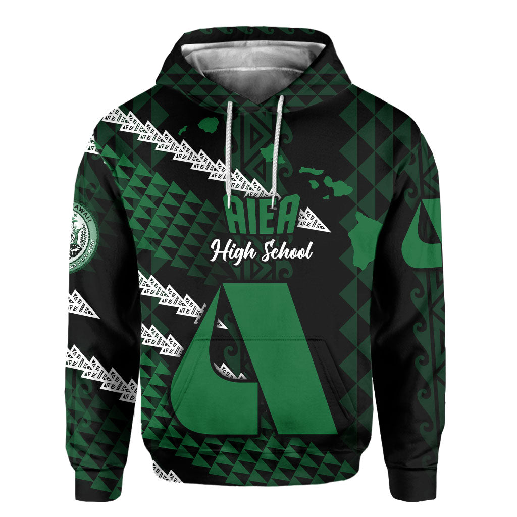 Hawaii Aiea High School Custom Hoodie Map Style