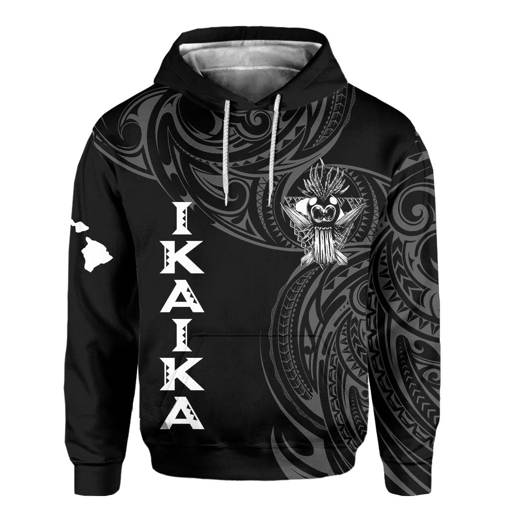 Hawaii Ikaika Warrior Hoodie Polynesian Style