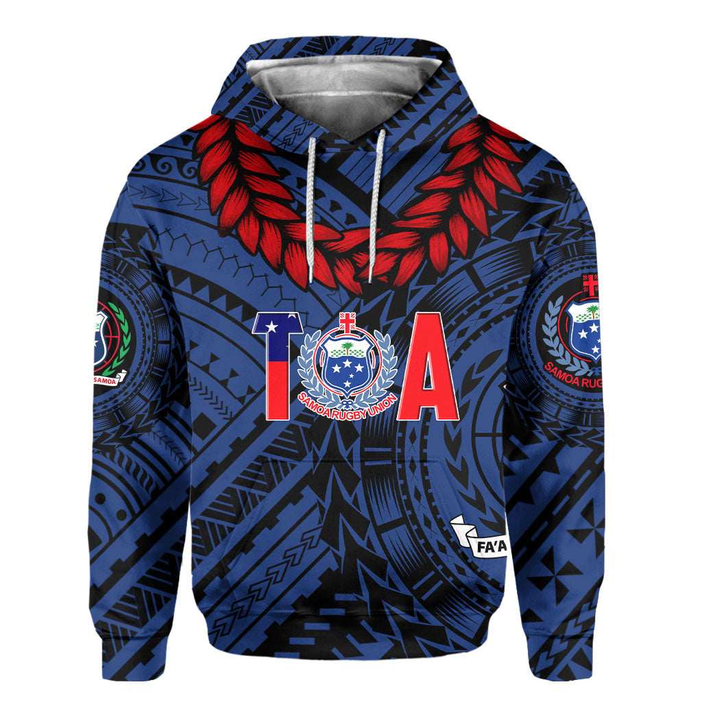 Samoa TOA Rugby Hoodie Ulafala Style