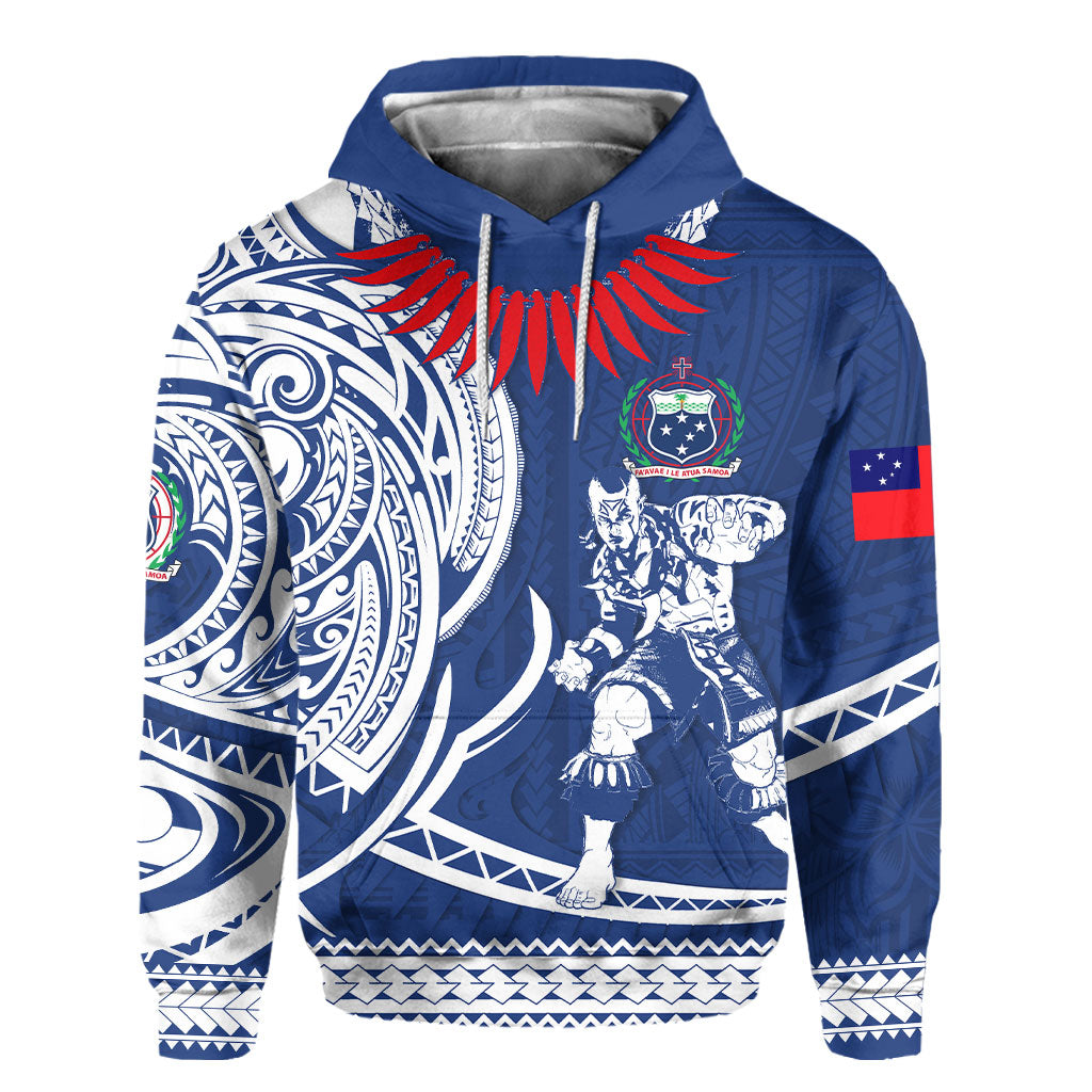 Custom Samoa Hoodie Warrior Ula Nifo Style