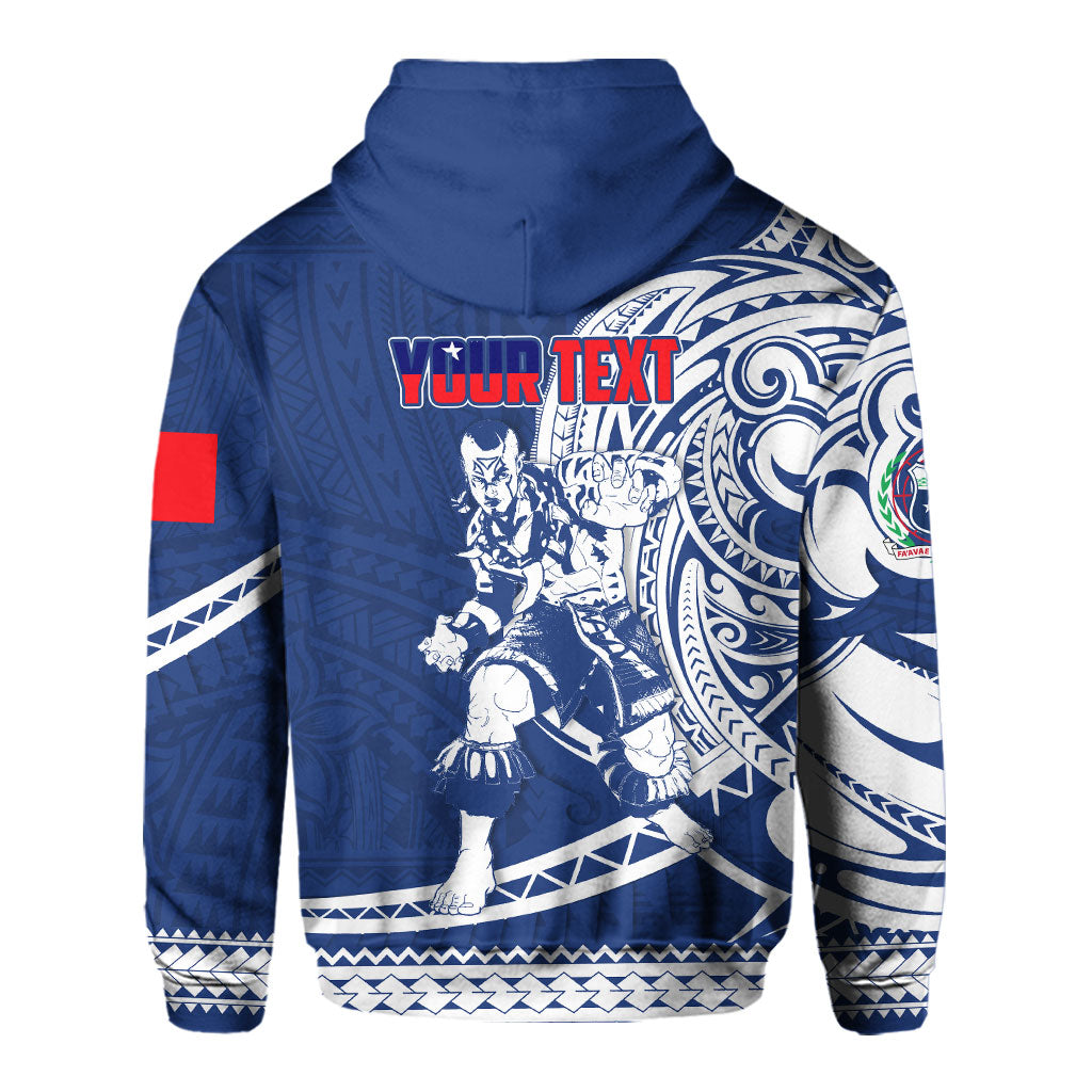 Custom Samoa Hoodie Warrior Ula Nifo Style