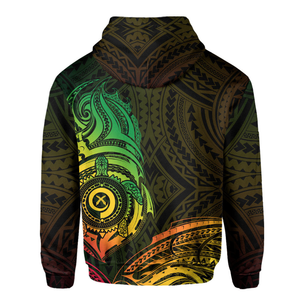 Vanuatu Hoodie Polynesian Reggae Style