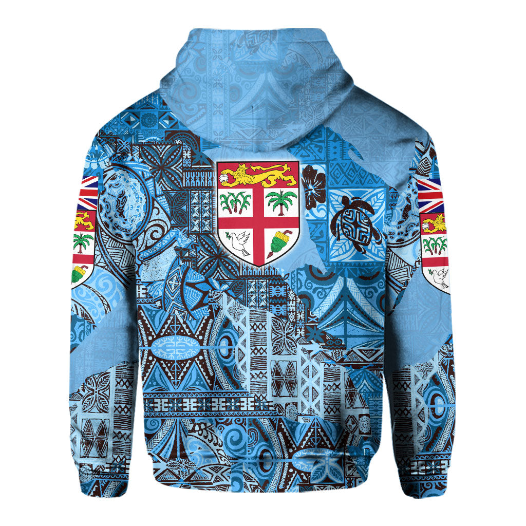 Fiji Flag & Coat Of Arms Hoodie