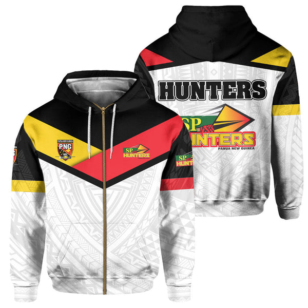 Papua New Guinea Rugby Hunters Zip Hoodie