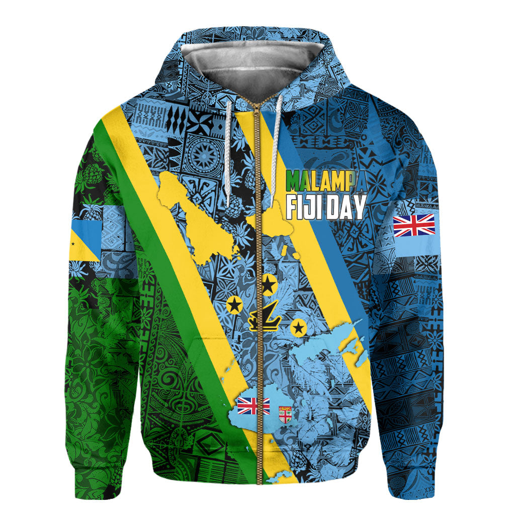 Malampa Fiji Day Zip Hoodie