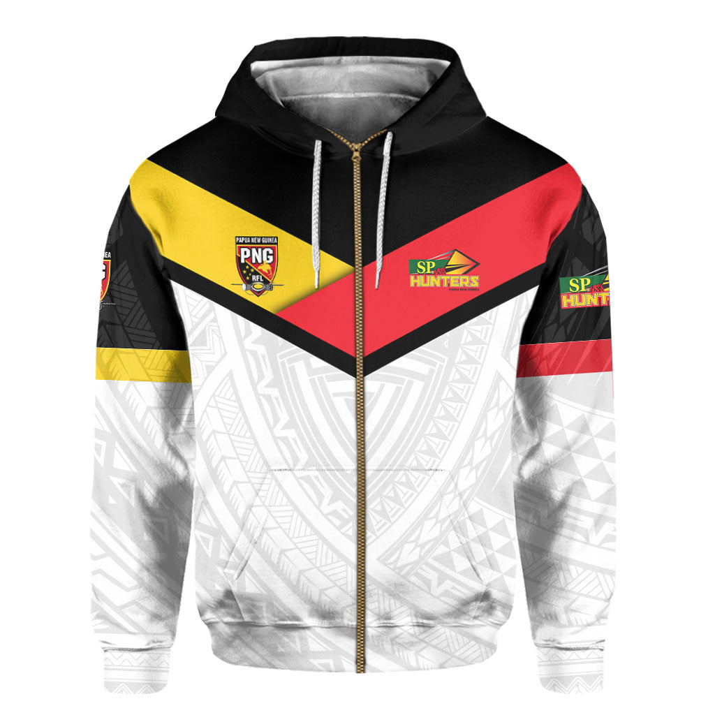 Papua New Guinea Rugby Hunters Zip Hoodie