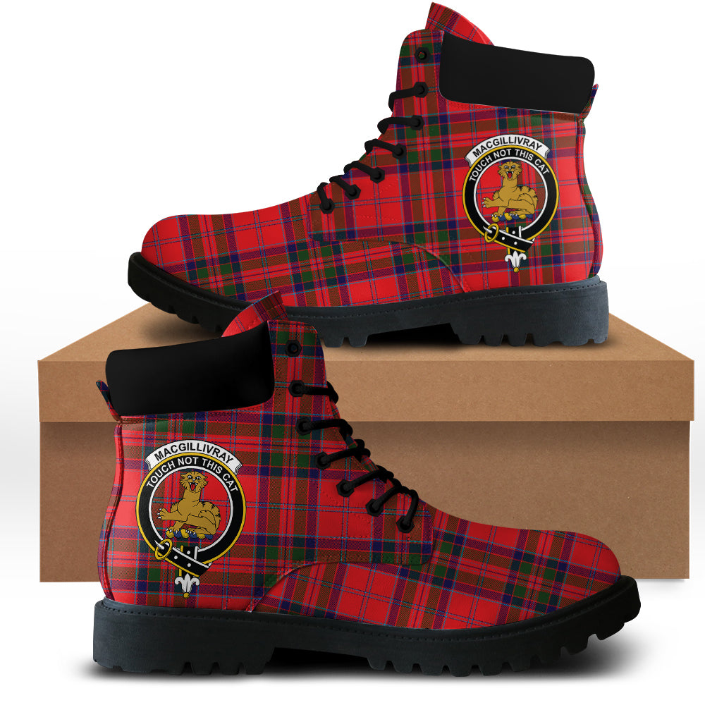 MacGillivray Modern Tartan Plaid All Season Boots