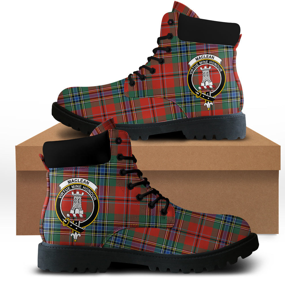 MacLean of Duart Ancient Tartan Plaid All Season Boots