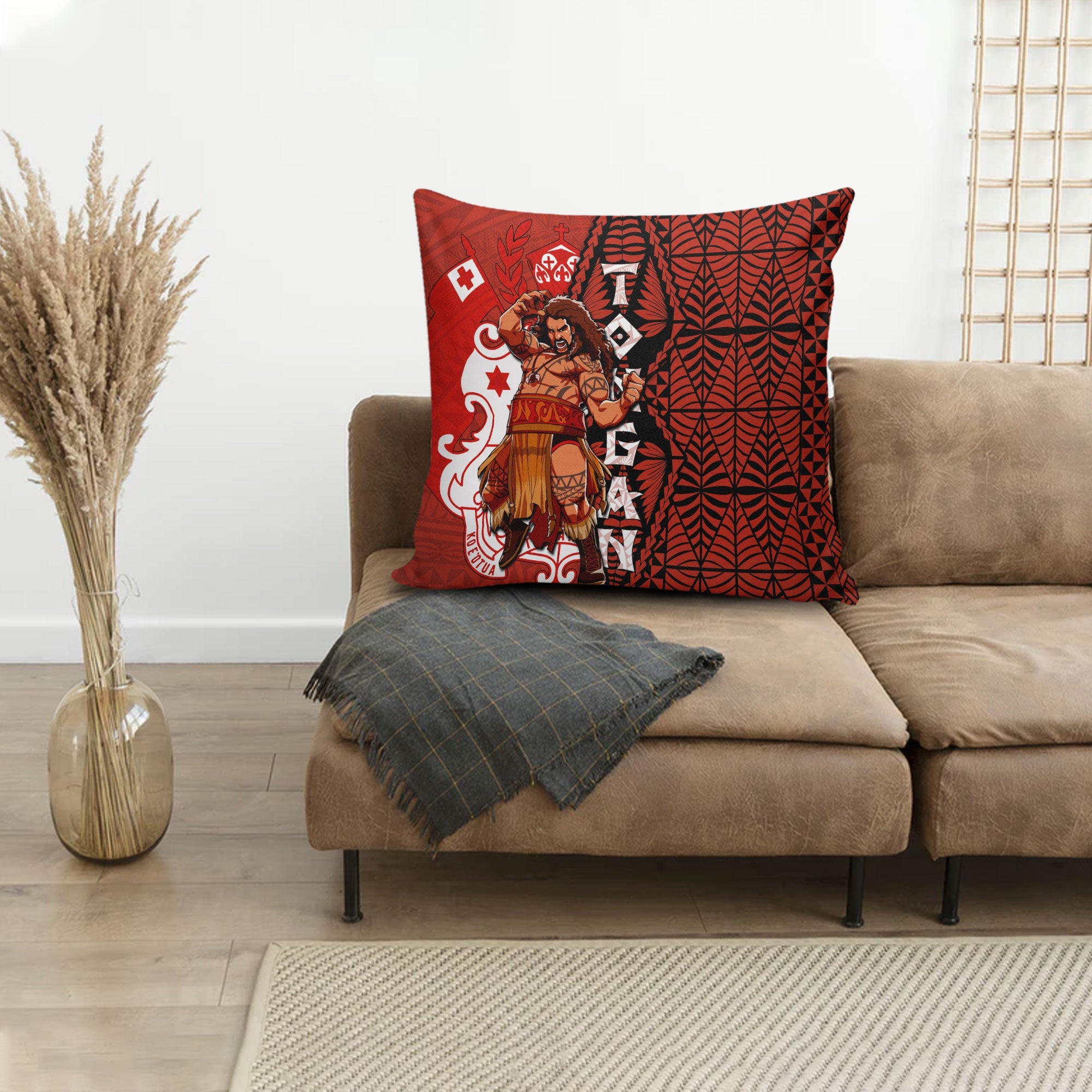 Tonga The Tonga Terror Pillow Cover