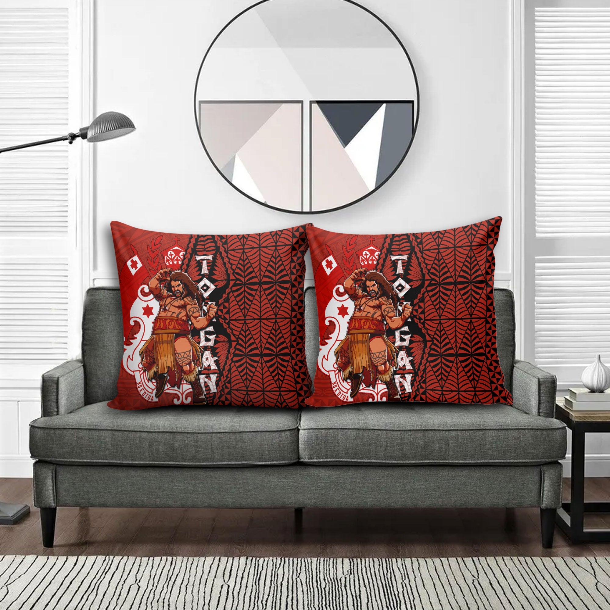 Tonga The Tonga Terror Pillow Cover