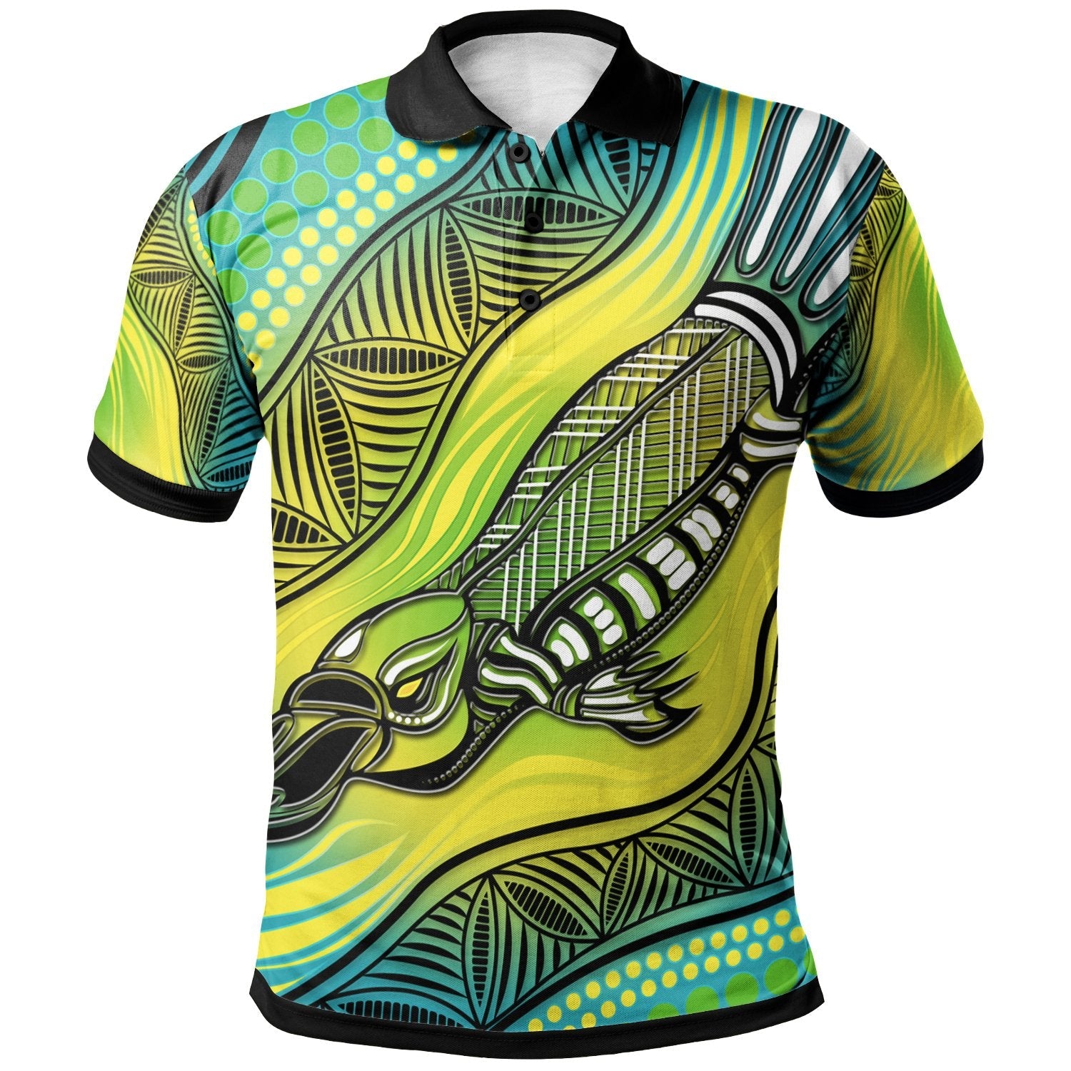 Aboriginal Polo - Aboriginal Platypus Polo Shirt