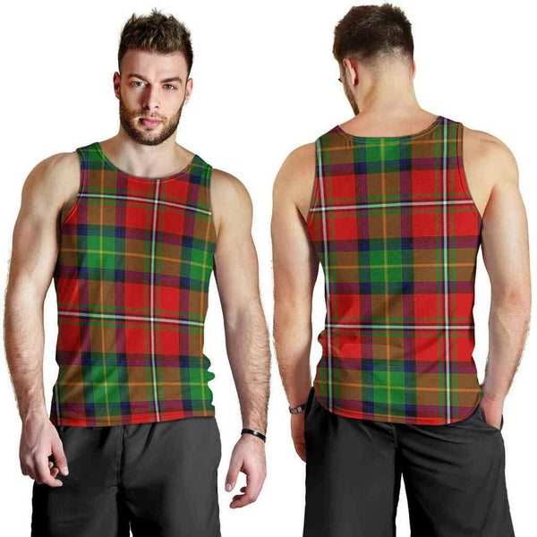 Boyd Modern Tartan Plaid Men Tank Top