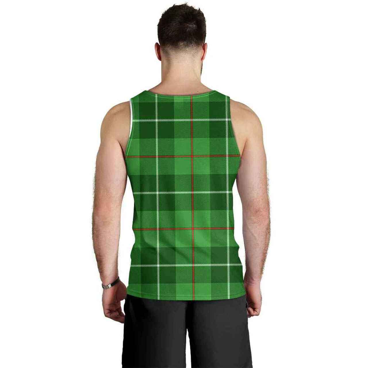 Boyle Tartan Crest Men Tank Top