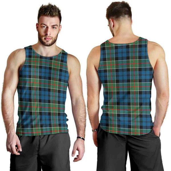 Colquhoun Ancient Tartan Plaid Men Tank Top