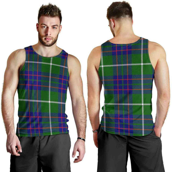 MacIntyre Hunting Modern Tartan Plaid Men Tank Top