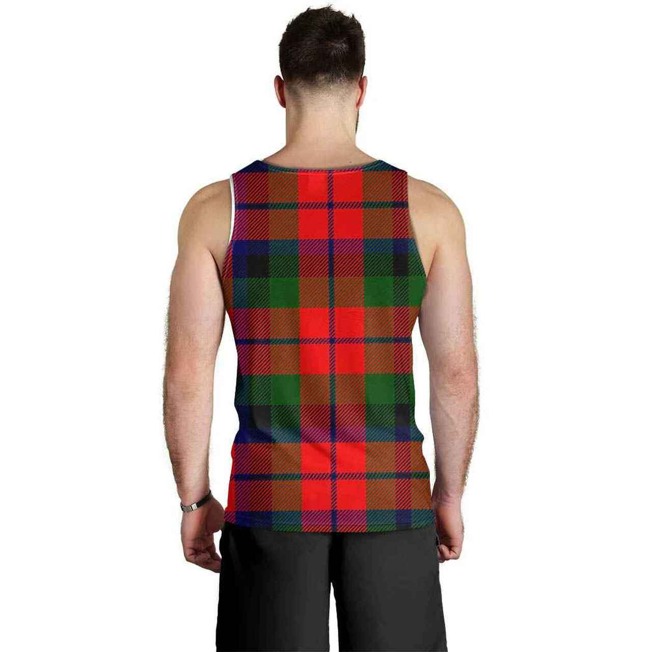 MacNaughten Tartan Crest Men Tank Top