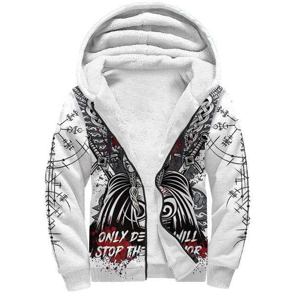 Viking Sherpa Hoodie Valkyrie Honor