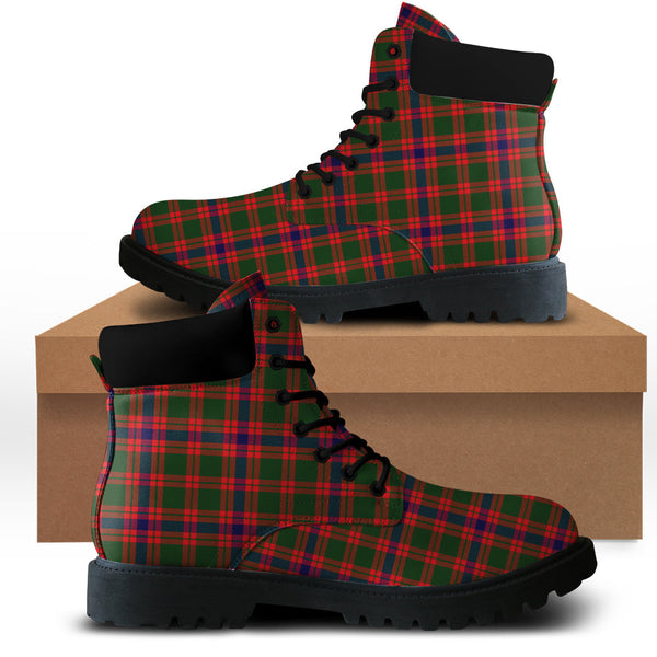 Skene Modern Tartan Plaid All Season Boots