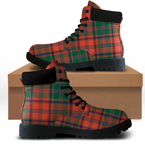 Stewart of Appin Ancient Tartan Plaid All Season Boots