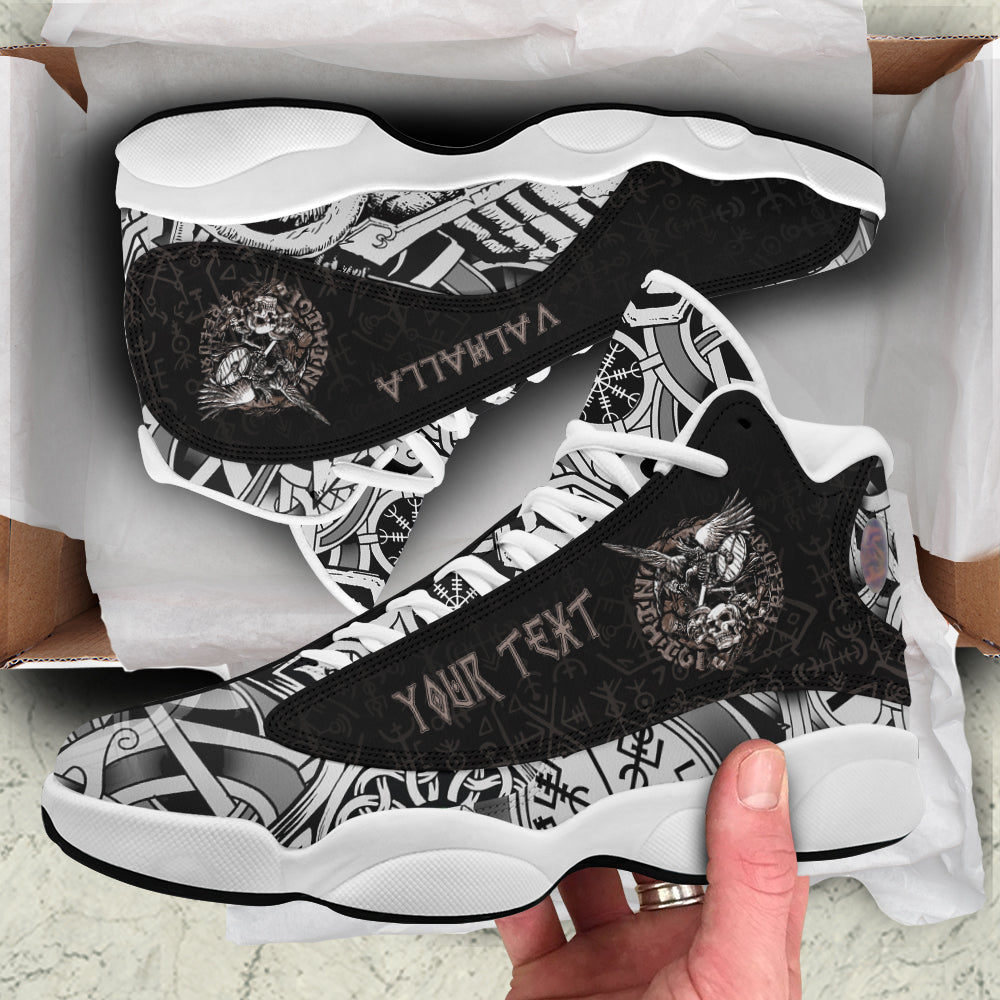 Custom Viking Sneaker J13 Warrior Tattoo Odin